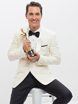 McConaughey sits