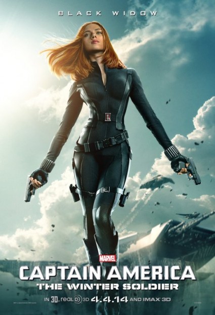 Stupid Black Widow Poster