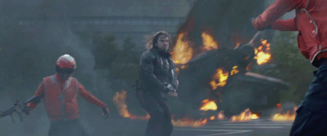 Cap 2 Winter Soldier kick