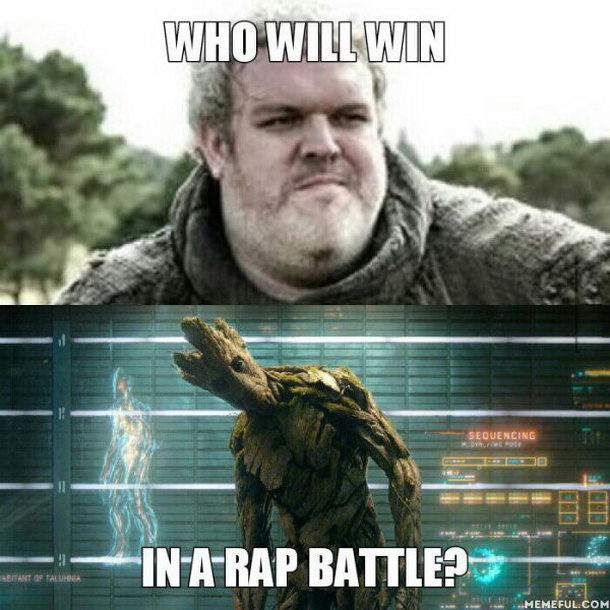 Hodor Groot rap battle