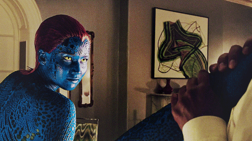 X-Men Mystique leg pin