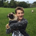 Jack Gleeson and&nbsp;pug