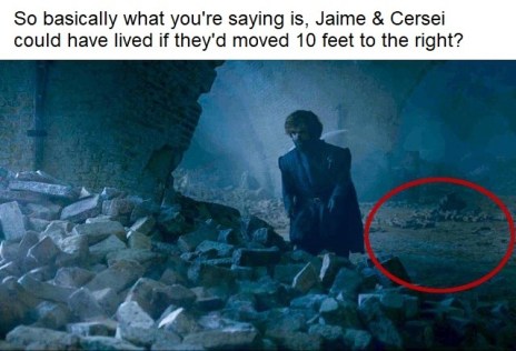 GoT 8.6 - rubble meme